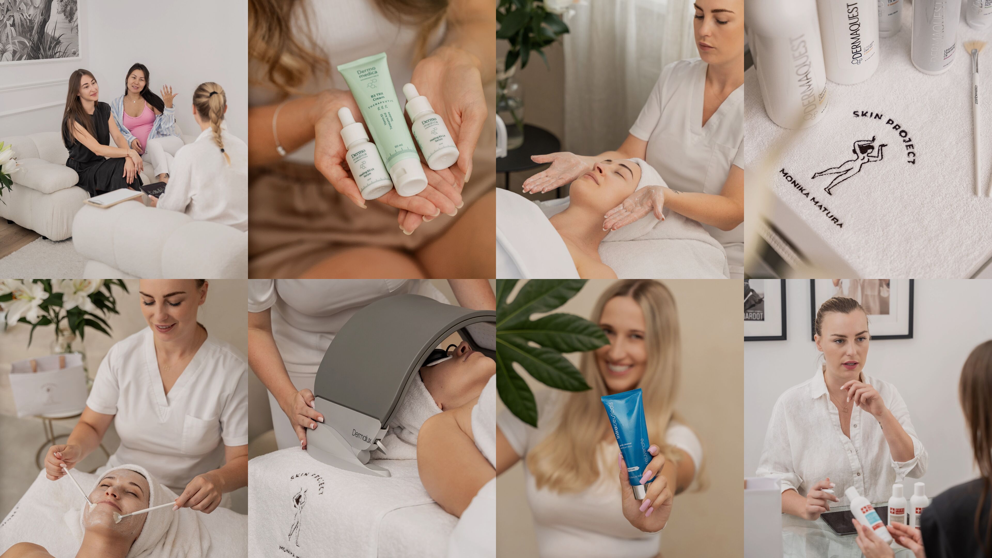 zabiegi i produkty